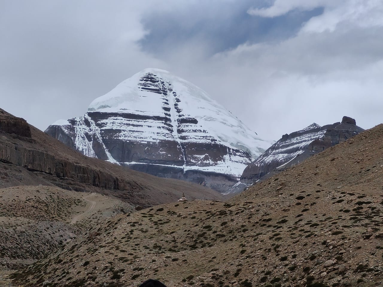 The south face of Mount Kailash