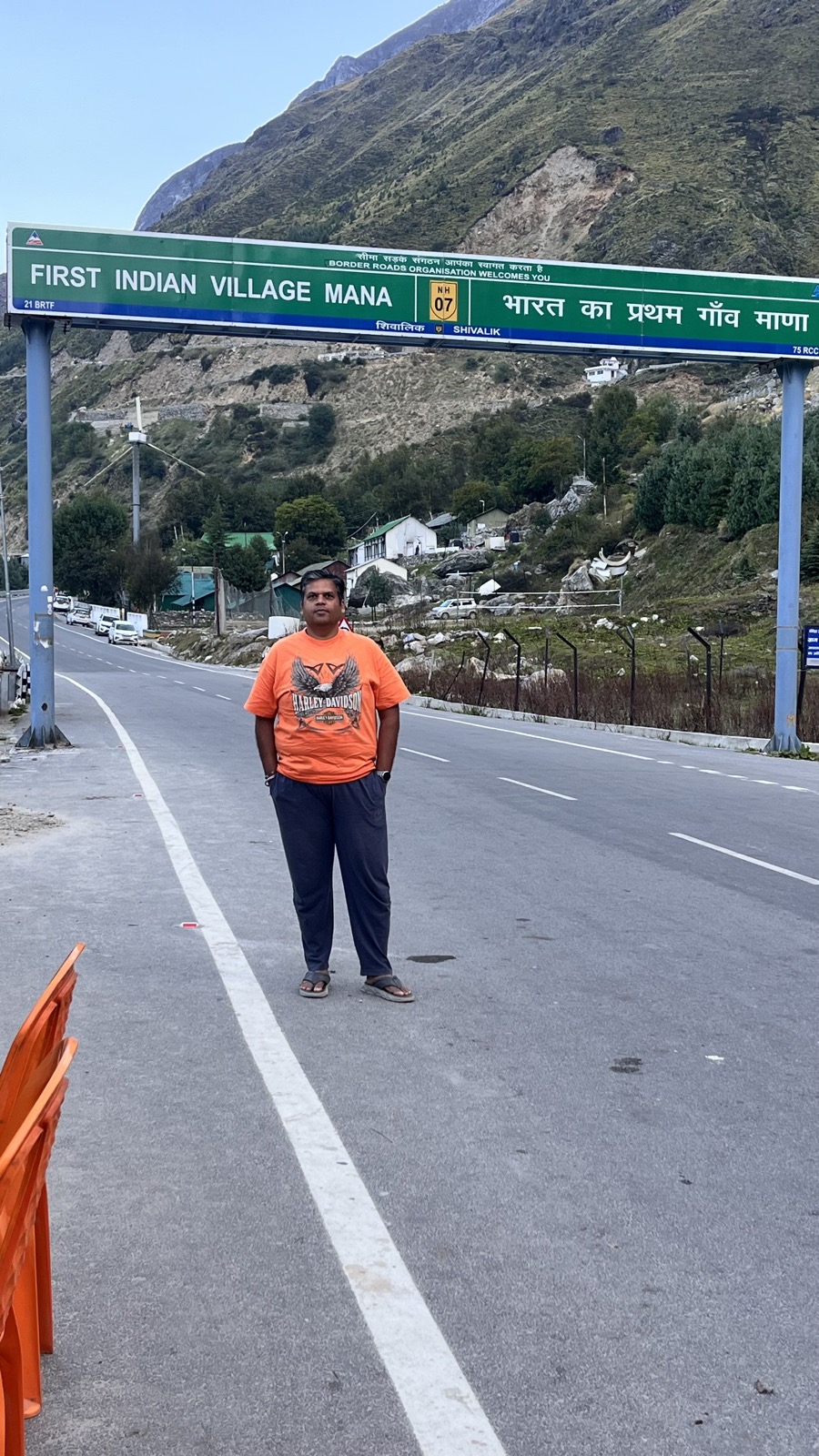 First Indian Village Mana sign